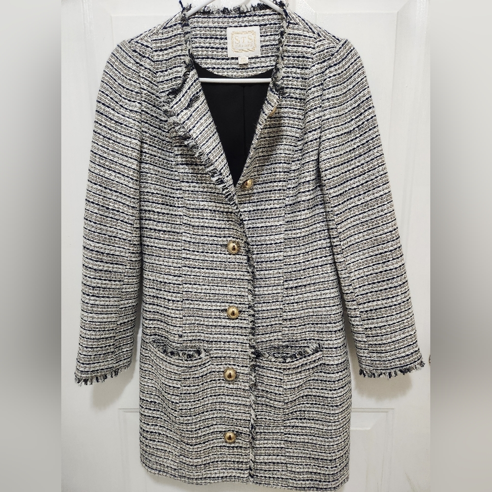 Sail to Sable Tweed Coat